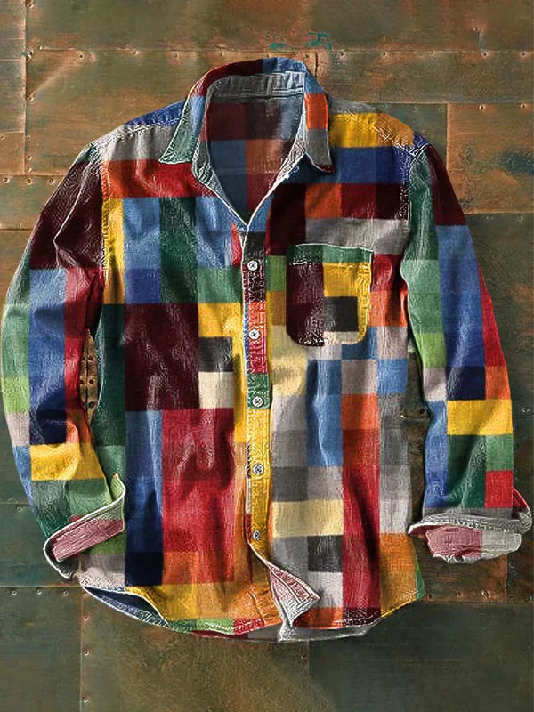 Chemise à Manches Longues avec Poche