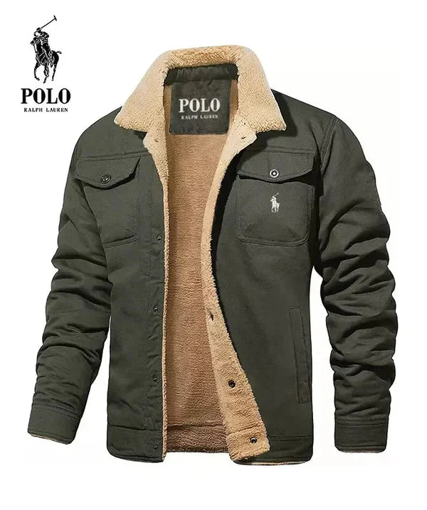 Veste Sherpa Premium RL – Doublée, Élégante et Confortable