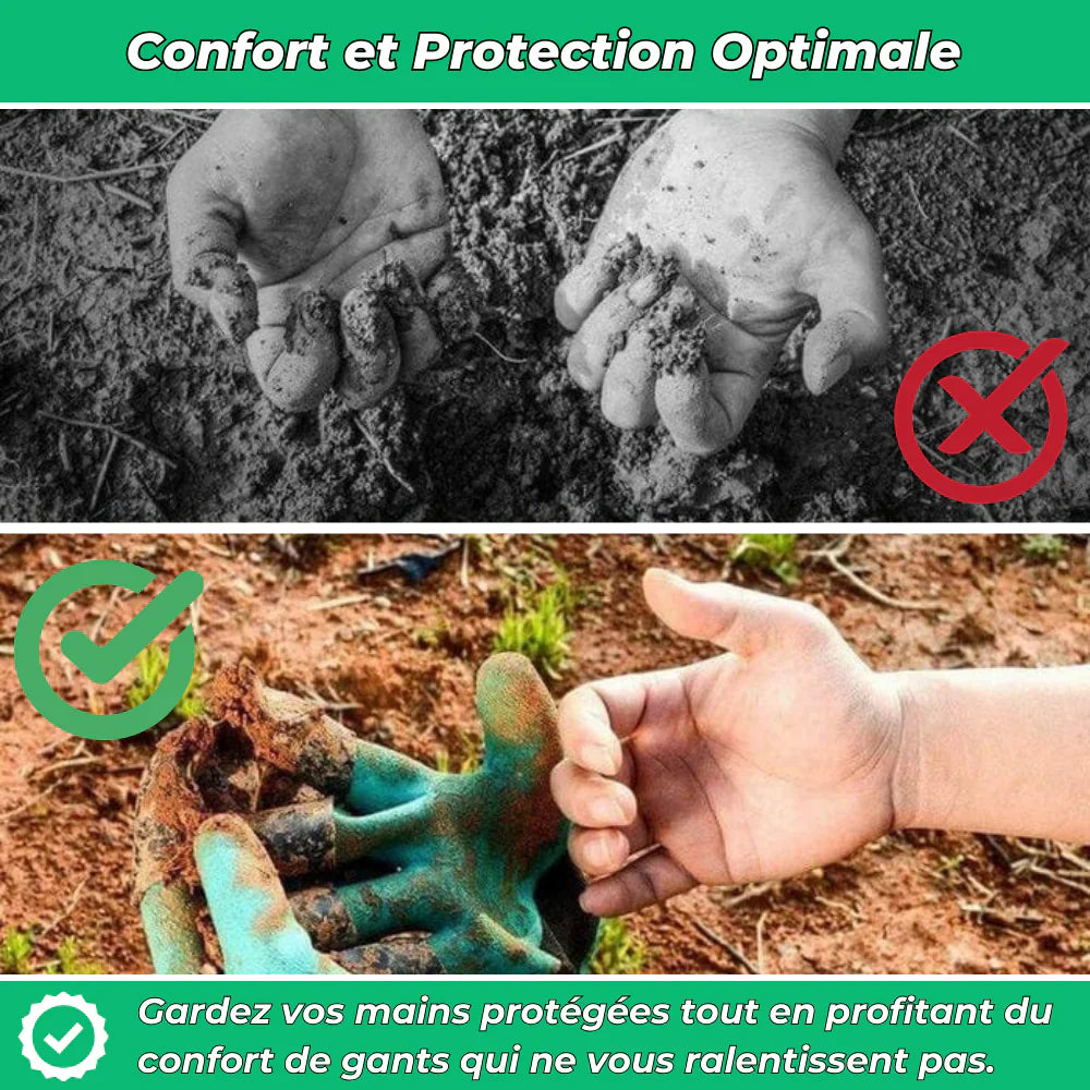 Jardi'Pro - Gants de désherbage