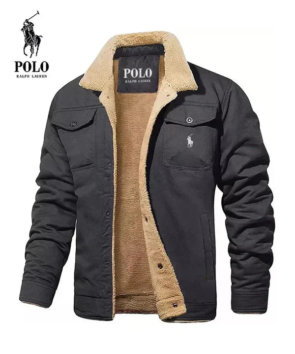 Veste Sherpa Premium RL – Doublée, Élégante et Confortable