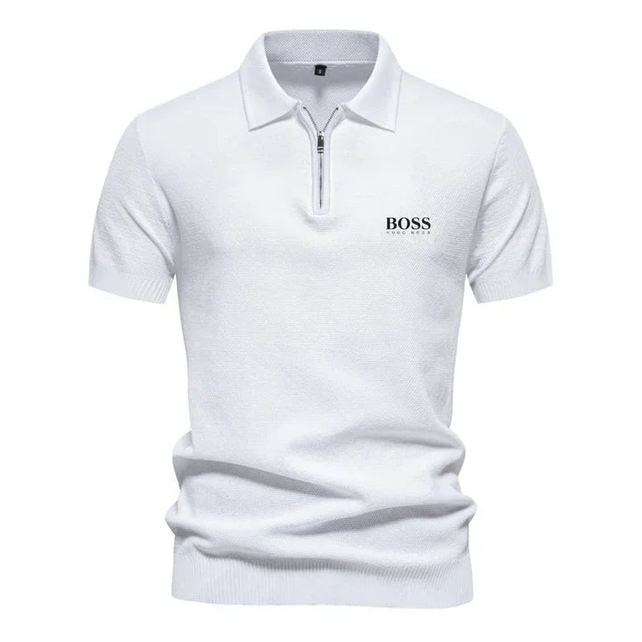 BOSS™ Polo demi-zip homme
