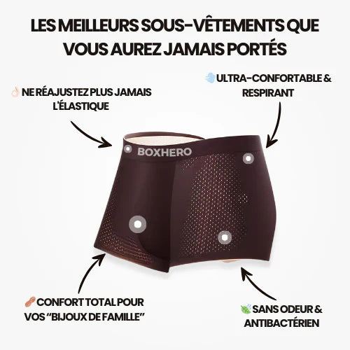 BOXER EN FIBRE DE BAMBOU - CONFORT RÉVOLUTIONNÉ TOUT AU LONG DE LA JOURNÉE